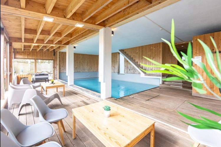 Charming Farmhouse In Waimes With Pool Экстерьер фото